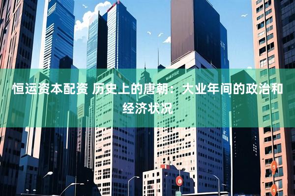 恒运资本配资 历史上的唐朝:大业年间的政治和经济状况